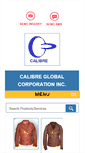 Mobile Screenshot of calibreglobal.org